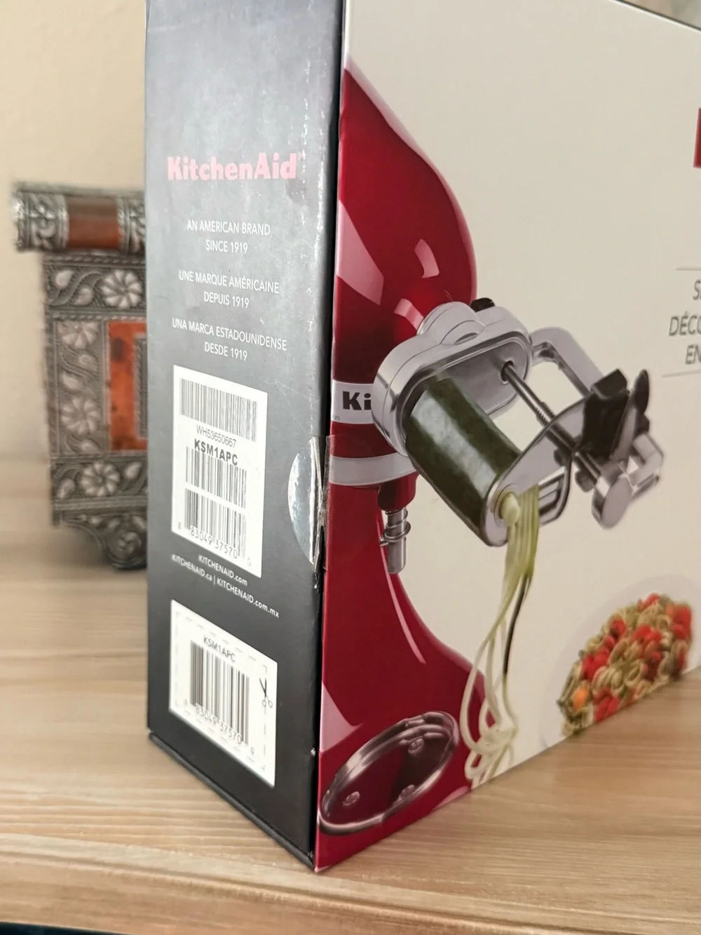 KitchenAid Spiralizer Attachment for Stand Mixers Open Box